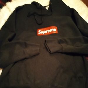 Supreme inspired box logo hoodie